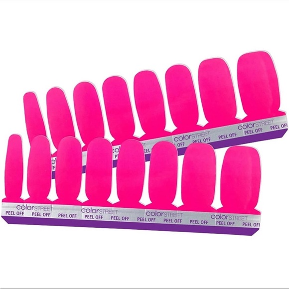 *Retired* Color Street: Gloss Angeles | Neon Pink Barbie Summer Bright - Picture 11 of 11